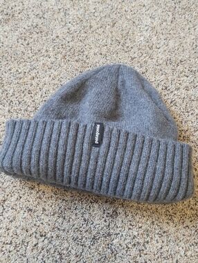 Patagonia Mens Grey Beanie Hat